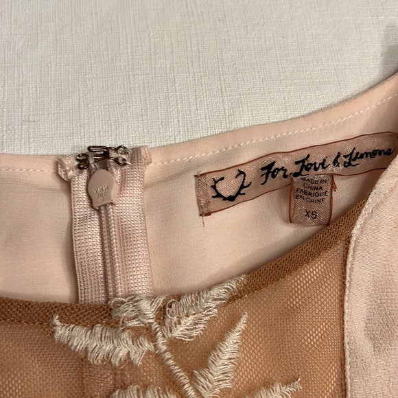 For Love & Lemons Emelia Romper Dusty Pink - Picture 6 of 10